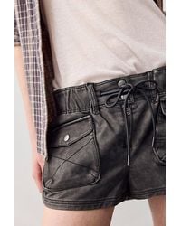Free People - Waimea Vegan Slouchy Shorts - Lyst