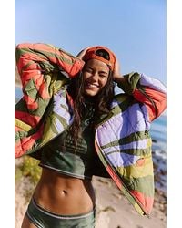 Fp Movement - Pippa Printed Packable Puffer Jacket - Lyst