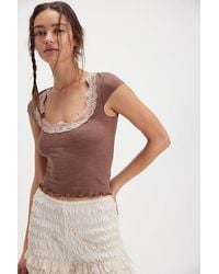 Intimately By Free People - Oh My Darling Tee - Lyst