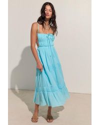 free-est - Taking Sides Maxi Dress By - Lyst