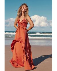 free-est - Santa Luz Maxi Dress By - Lyst