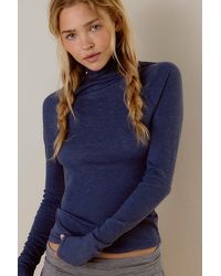 Intimately By Free People - Keeping It Light Ribbed Turtleneck Top By - Lyst