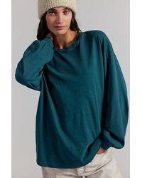 Free People - Perfect Oversized Long Sleeve Top - Lyst