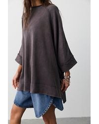 Free People - We The Free All Here Oversized Sweatshirt - Lyst
