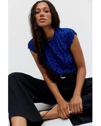 Free People - Anora Baby Tee - Lyst