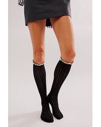 Free People - Misty Net Pointelle Tall - Lyst