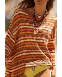 Free People - Hailee Semiprecious Layered Beaded Necklace - Lyst
