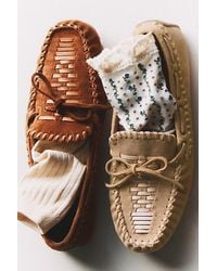 Free People - Misty Suede Moccasins - Lyst