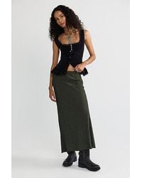 Free People - Bonita Solid Maxi Skirt - Lyst