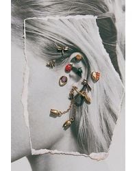 Free People - Teeny Tiny Mega Stud Earring Set - Lyst