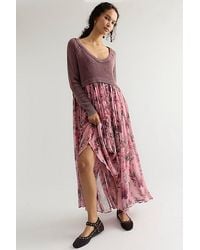 Free People - Love Song Maxi Dress - Lyst