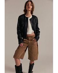 Free People - Extreme Measures Barrel Shorts - Lyst