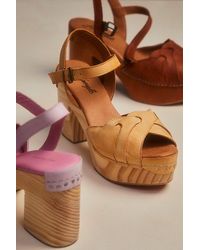 Free People - Orion Woven Clogs - Lyst