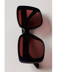 Free People - Simone Oversized Square Sunglasses - Lyst