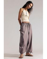 Free People - Bobbi Pull-On Cargo Trousers - Lyst