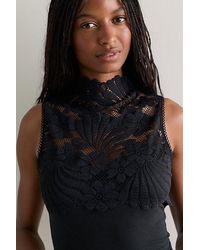 Intimately By Free People - Petal Party Mock Neck Tank Top By - Lyst