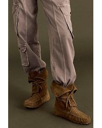 Free People - Misty Moccasin Boots - Lyst