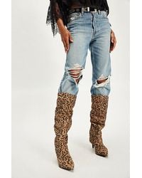 Free People - Kiki Kitten Heel Boots - Lyst