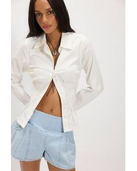 Free People - Luna Pull-On Shorts - Lyst