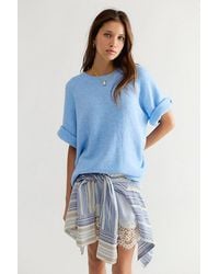 Free People - Margot Softspun Sweater Tee - Lyst