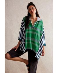 Free People - Schools Out Polo At Free People In Green, Size: Xs - Lyst