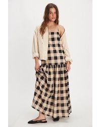 SER.O.YA - Ser. O.Ya Aydan Linen Maxi Dress - Lyst