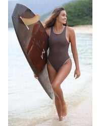 It's Now Cool - The Contour Surf Solid One-Piece - Lyst