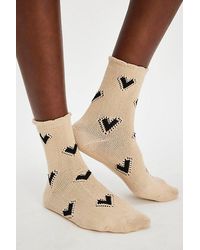 Free People - Cupids Bow Knit Socks - Lyst