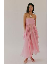 Nigel Preston - Sheer Wrap Convertible Skirt - Lyst