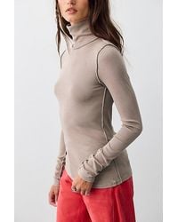 Free People - Good Good Turtleneck Top - Lyst