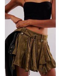 Free People - Rue Mini Skirt - Lyst