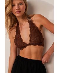 Intimately By Free People - Last Dance Lace Halter Bralette By - Lyst