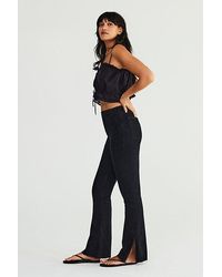 Free People - We The Free Level Up Slit Slim Flare Jeans - Lyst