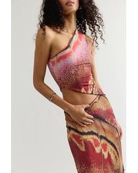 Feners - Besos Midi Skirt Set - Lyst
