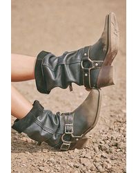 Free People - We The Free Denver Double Buckle Boots - Lyst