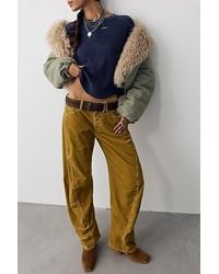 Free People - We The Free Fable Washed Cord Twisted Jeans - Lyst