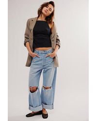 Citizens of Humanity - Ayla Baggy Cuffed Crop Jeans - Lyst