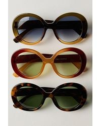 Free People - Sunspell Round Sunglasses - Lyst