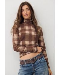 Free People - Sloane Ranger Turtleneck Top - Lyst