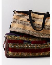 Womens Bags Duffel bags and weekend bags Free People Cleobella Mosaic Weekender Bag in Brown 
