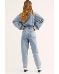 Free People Tatum Jumpsuit By Agolde - Blue