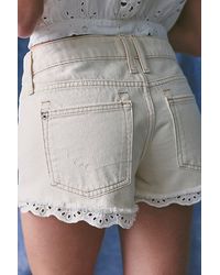 Free People - We The Free Cali Lace Shorties - Lyst