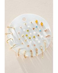 Free People - Teeny Tiny Mega Stud Earring Set - Lyst