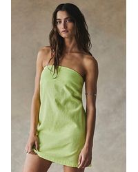 free-est - Essentially The Best Cotton-Linen Mini Dress By - Lyst