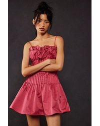 Free People - Rose Bud Mini Dress - Lyst