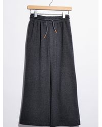 Free People Cotton Upbeat Wide Leg Trousers In Black Lyst