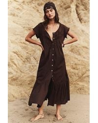 free-est - Aster Midi Dress By - Lyst