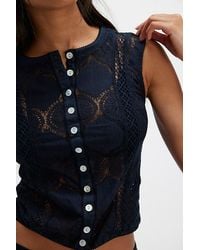 Free People - Jae Knit Top - Lyst