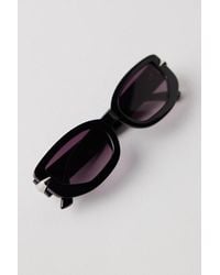 Free People - Lucia Recycled Oval Sunnies - Lyst