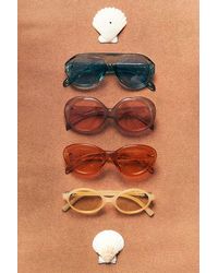 Free People - Iris Round Sunglasses - Lyst